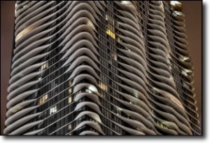 Joe Lekas: Chicago Aqua Tower Balcony Detail