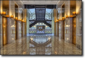 Joe Lekas: Rookery Hallway - Chicago HDR