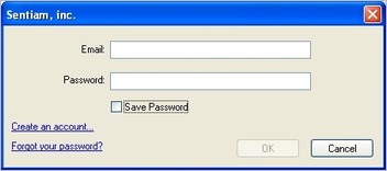 Picasa login box