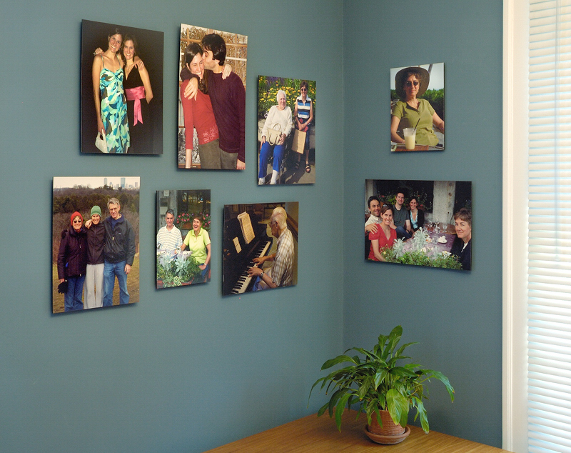 Family picture wall