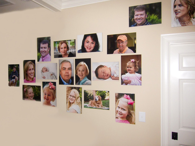 Interior Design With Fotofl t A Creative Informal Wall Arrangement